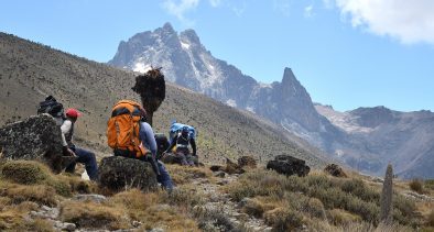 Mount Kenya's Climbing Routes